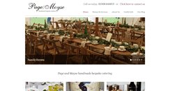 Desktop Screenshot of pageandmoyse.co.uk